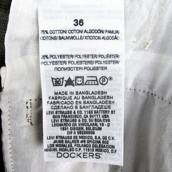 Dockers Classic Fit Green Cargo Shorts NWT - Picture 7 of 8